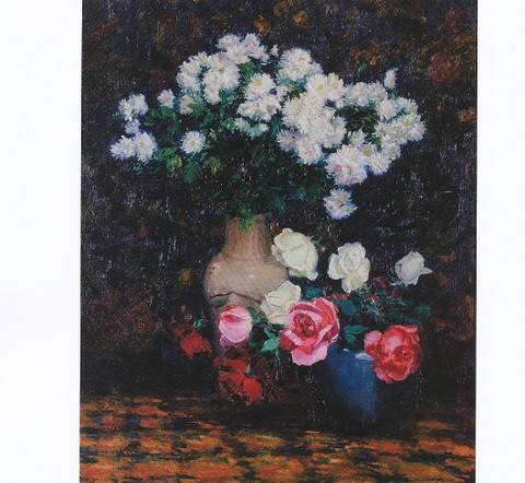 岡田三郎助の花の絵にびっくり仰天！: いづつやの文化記号