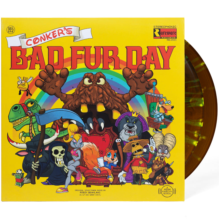 コンカーズ・バッド・ファー・デイ/Conker's Bad Fur Day 2xLP REISSUE