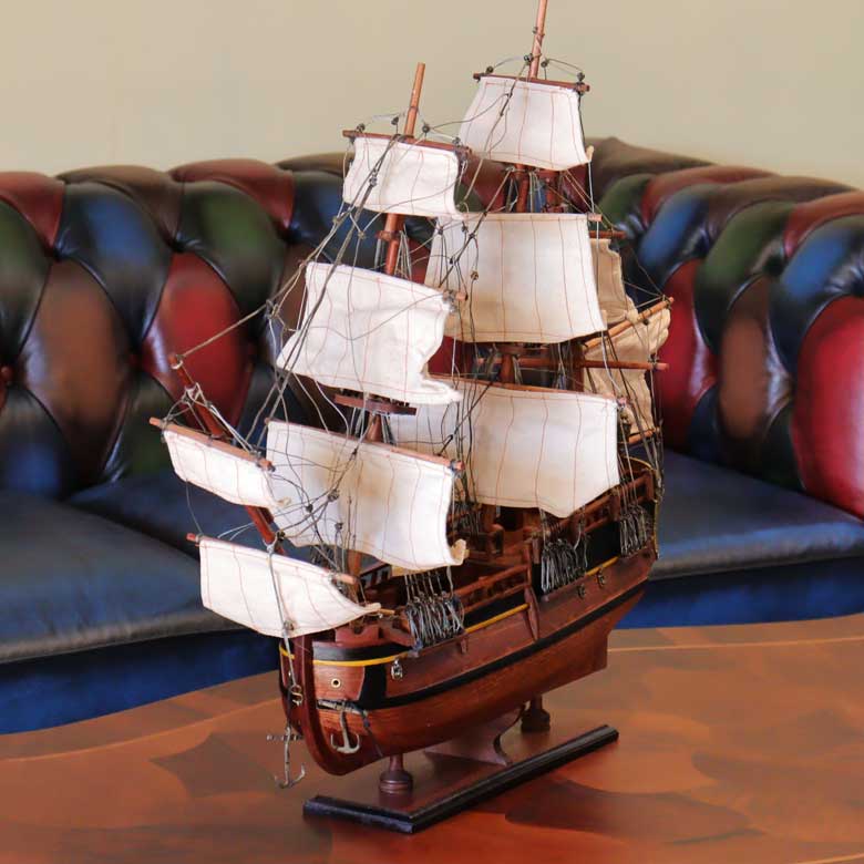 帆船 HMSエンデバー イギリス クック船長 モデルシップ – 輸入家具の