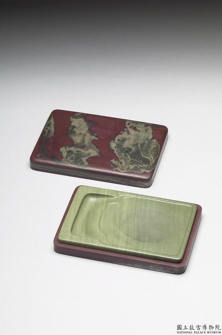 清康熙松花石硯-數位典藏與學習聯合目錄(1514688)
