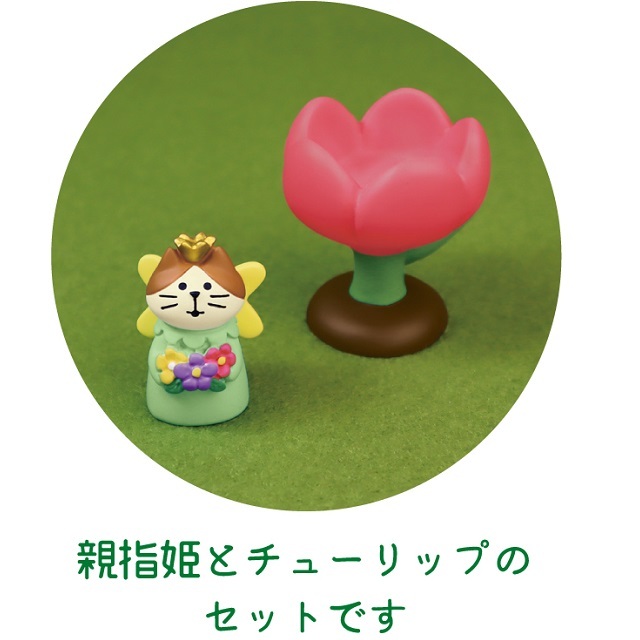 concombre（コンコンブル）春ランラン 親指姫（チューリップ付き）