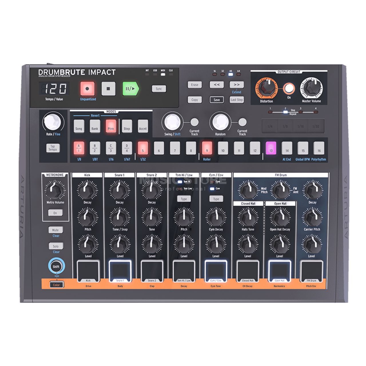 Arturia Drumbrute Impact Drum Machine - buy online | United Kingdom