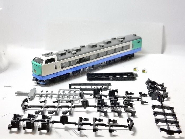 Nゲージ鉄道模型】＜入線整備＞TOMIX 92525/92526 JR485-3000系特急