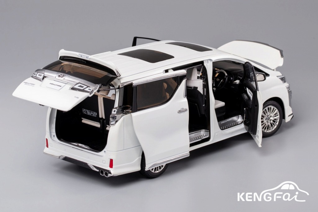 ケンファイ新製品 : 1/18「ヴェルファイア(30系) 後期型」が新登場