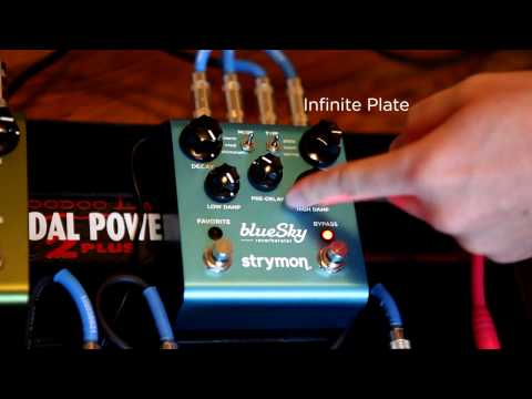 Strymon BlueSky Reverberator Pédale reverb / delay / echo
