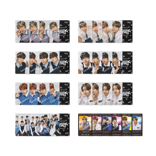 RIIZE ライズ JAPAN HALL TOUR トレカ RIIZE FAN-CON 'RIIZING DAY' JAPAN HALL TOUR