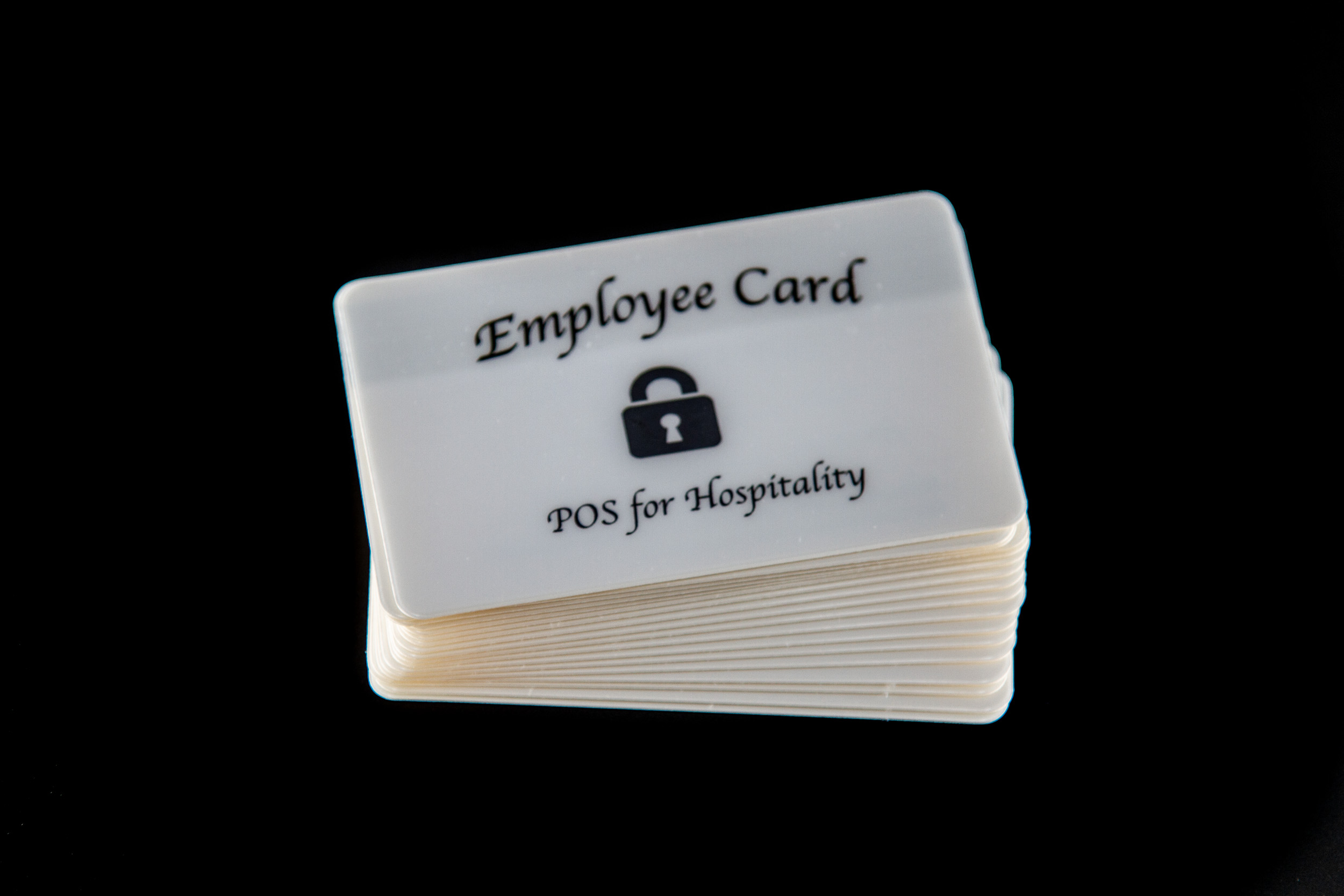 Employee Access Cards for POS with Magnetic Swipe (5 Cards Pack)