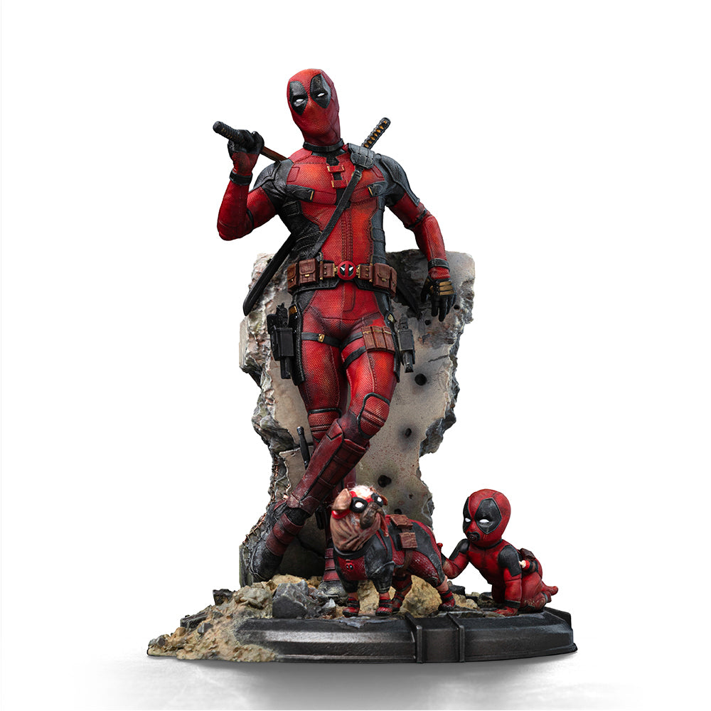 Deadpool Deadpool & Wolverine Art Scale 1/10 Iron Studios – Iron