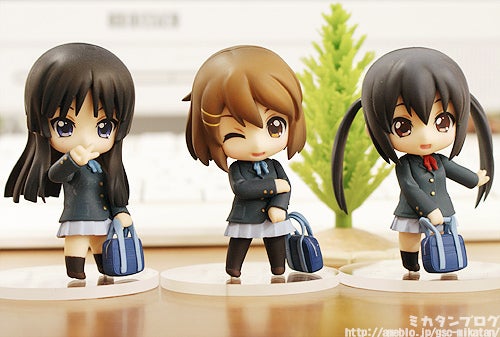 TBS＆ローソン限定！「けいおん！ねんどろいどぷち セット」は、唯・澪