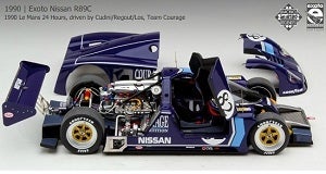 エグゾト 1/18 ニッサン ルマン24時間 1990 Exoto Nissan R89C | EXOTO