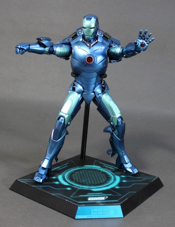 HOTTOYS アイアンマン マークⅢ ブルー・ステルス版 レビュー