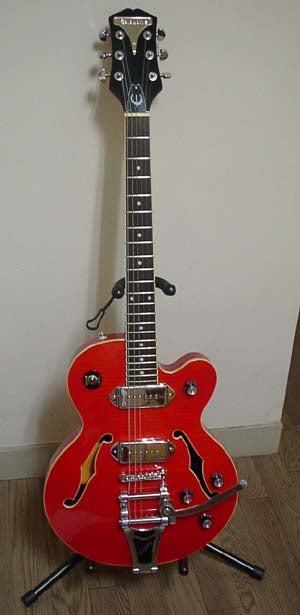 お道具紹介その4 ～ epiphone wildkat trance orange | The Little
