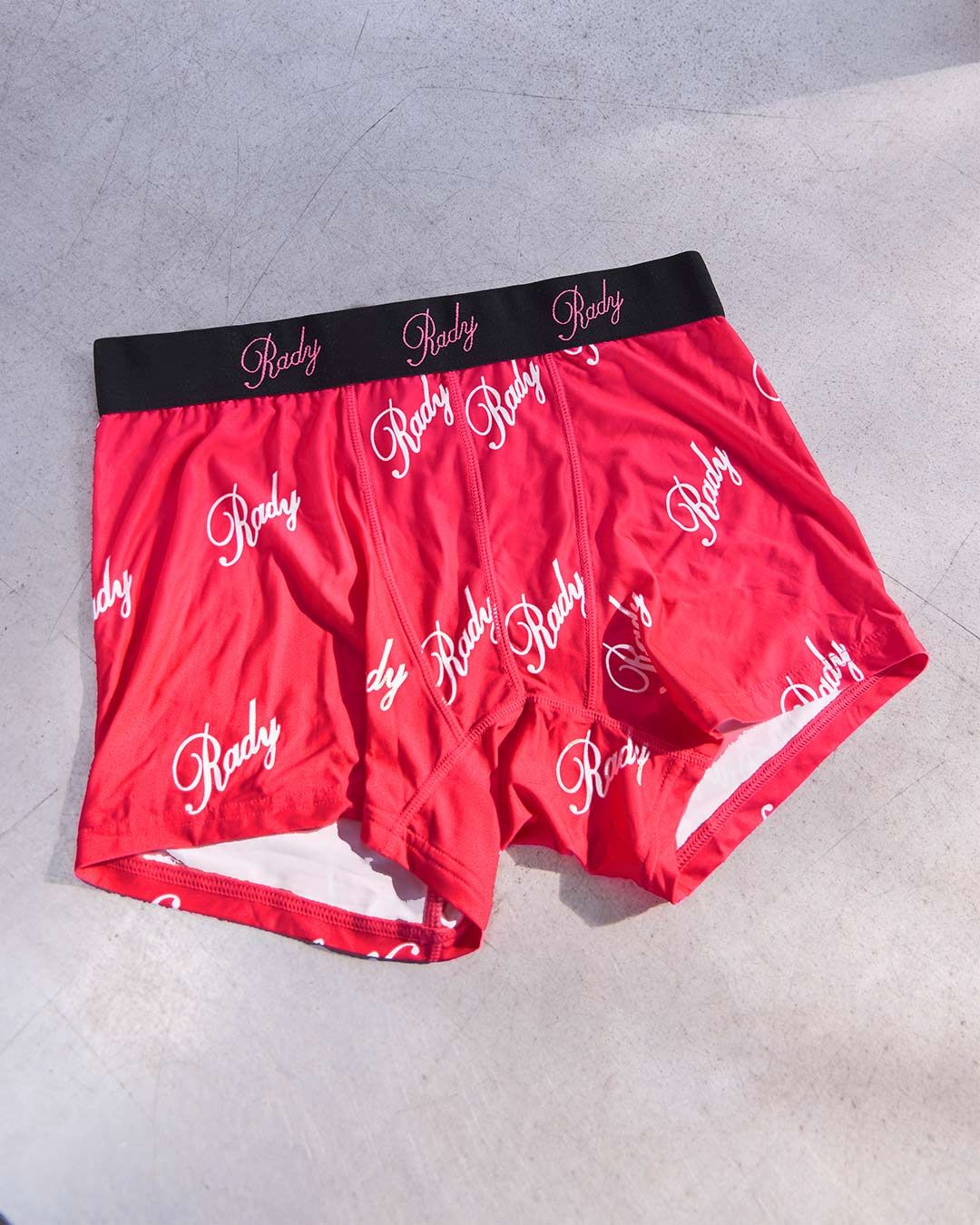 Radyロゴメンズパンティ ピンク×ホワイト | ファッション通販