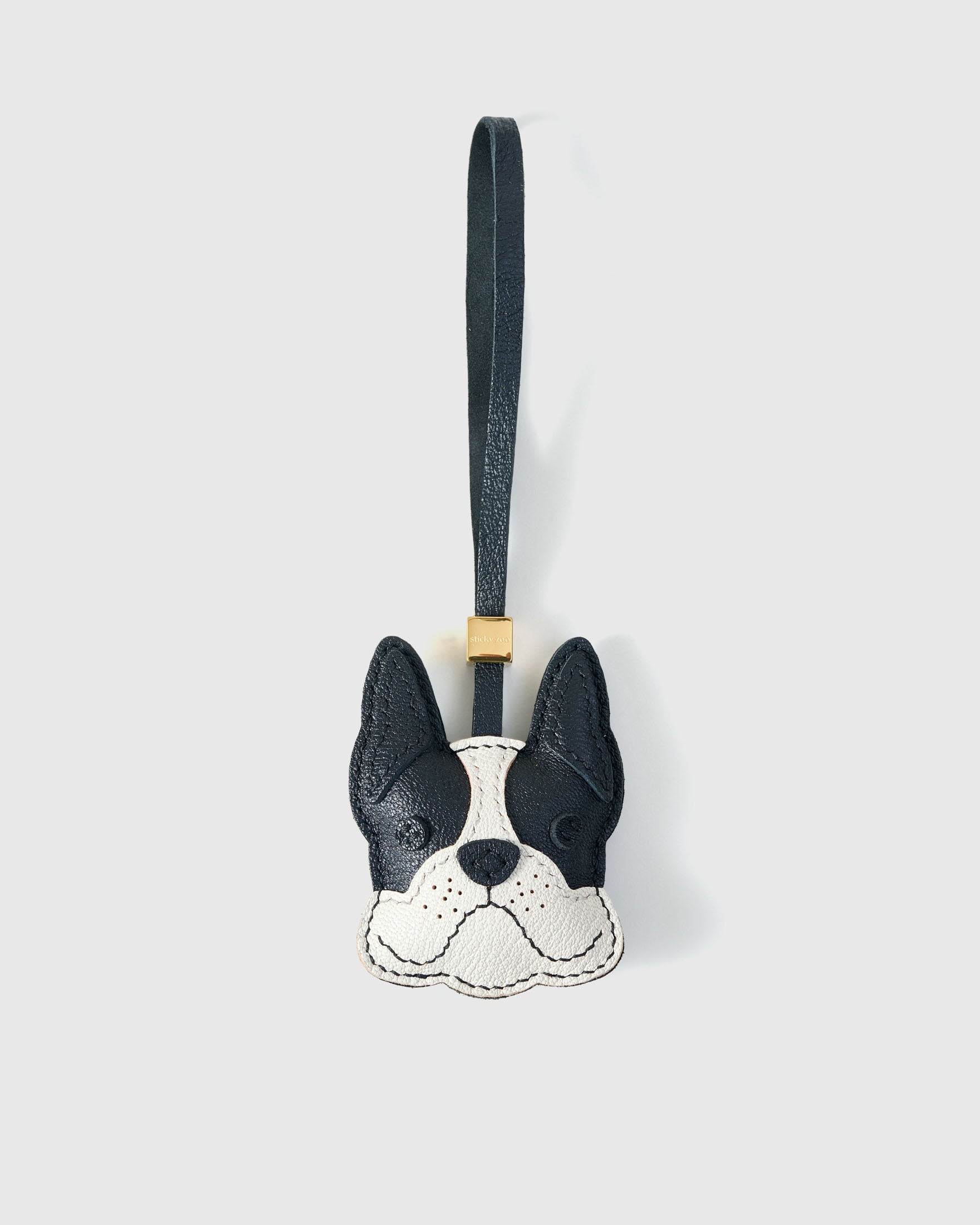 Sticky Zoo - French Bulldog Bag Charm & Keychain - Handmade
