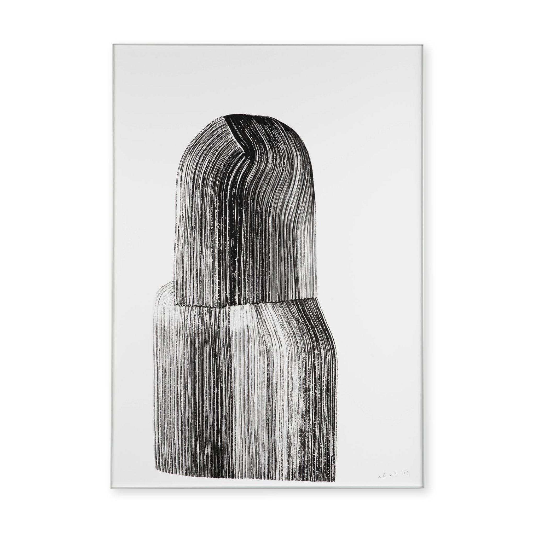 Ronan Bouroullec Black Ink 3 Limited Edition Framed Poster – MoMA