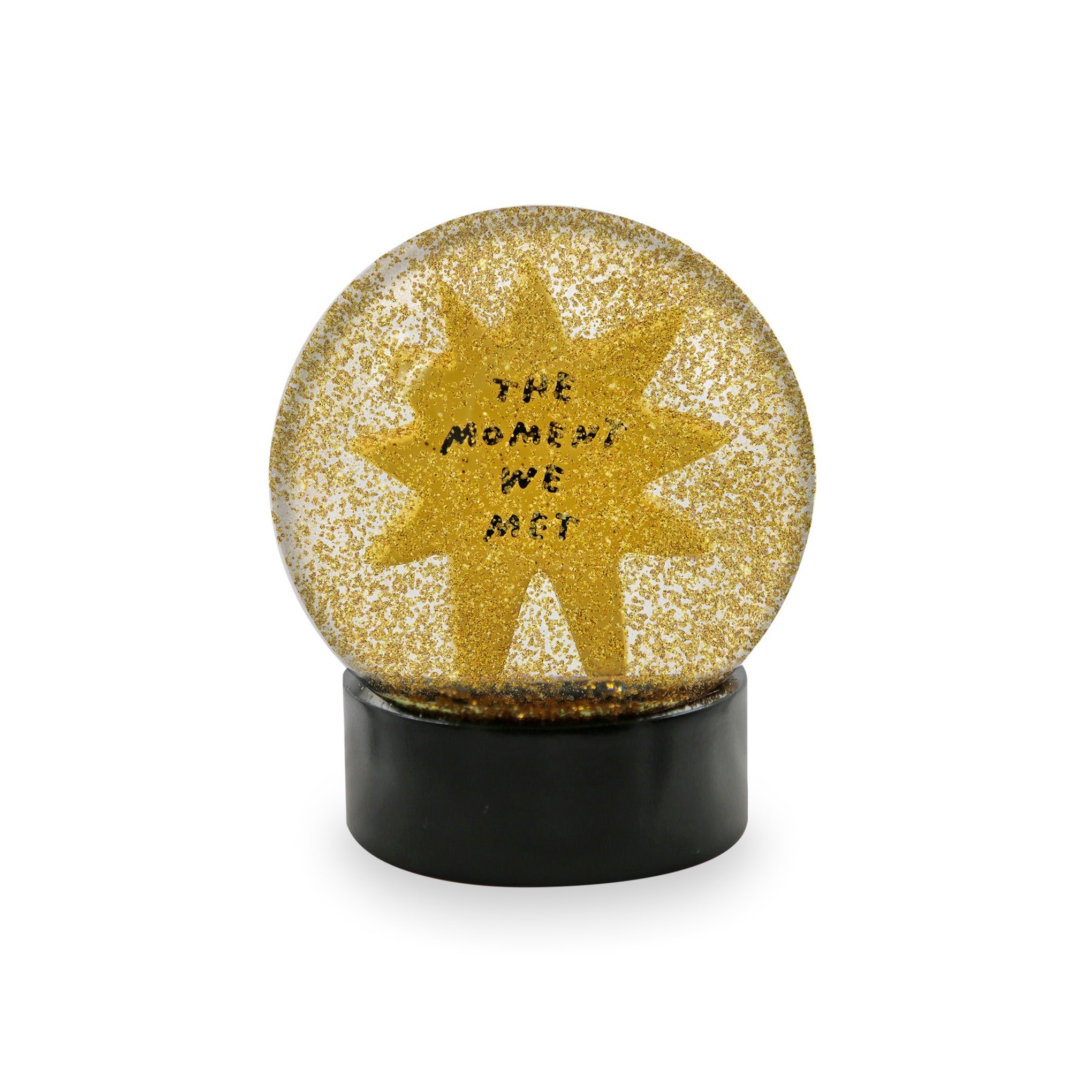 The Moment We Met Snow Globe – MoMA Design Store