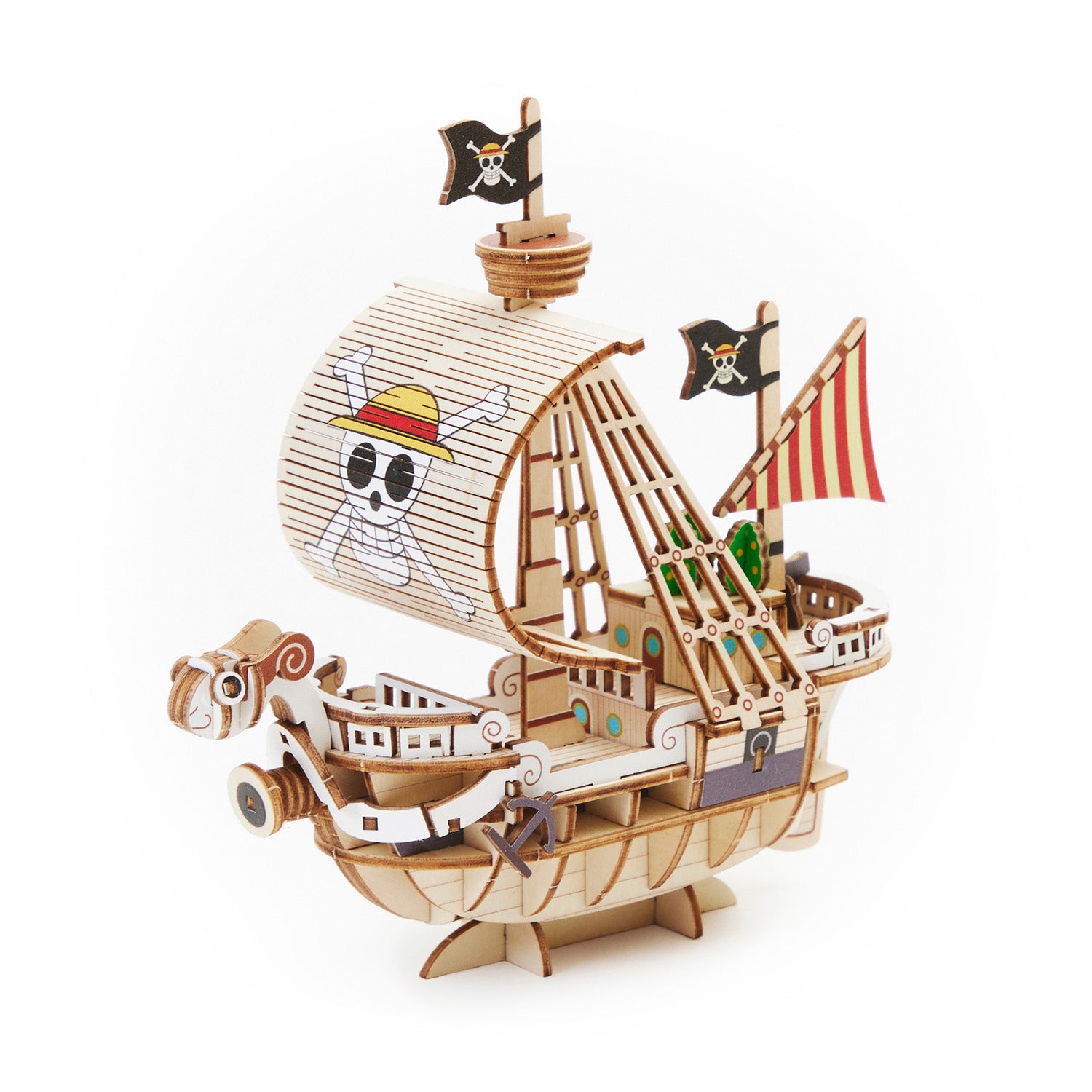 Wooden Art ki-gu-mi ワンピース ゴーイング・メリー号 – 多組（TAKUMI