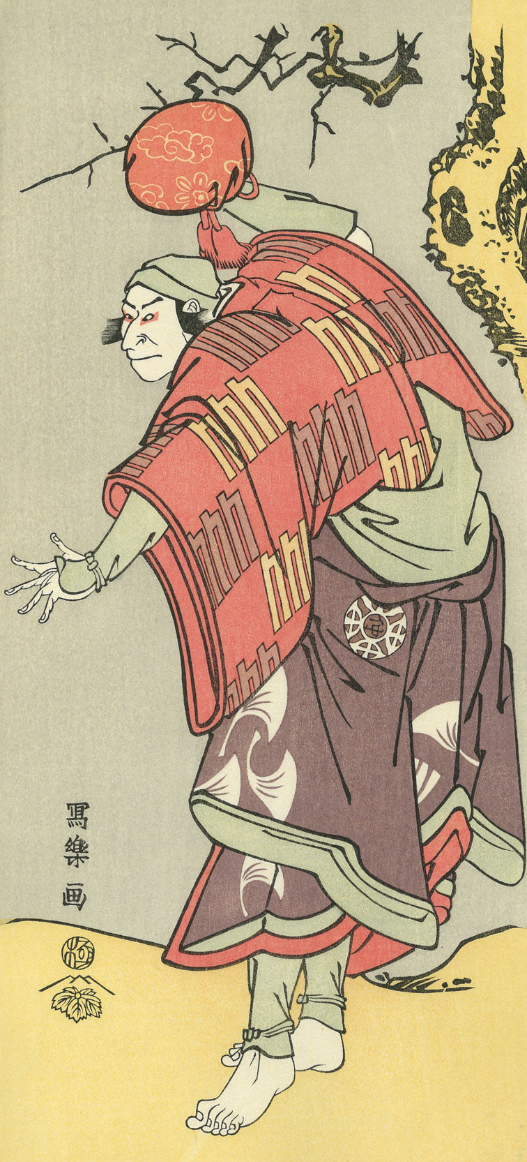 Toshusai Sharaku（東洲斎写楽） 東洲斎写楽「二代目中村仲蔵 荒巻耳