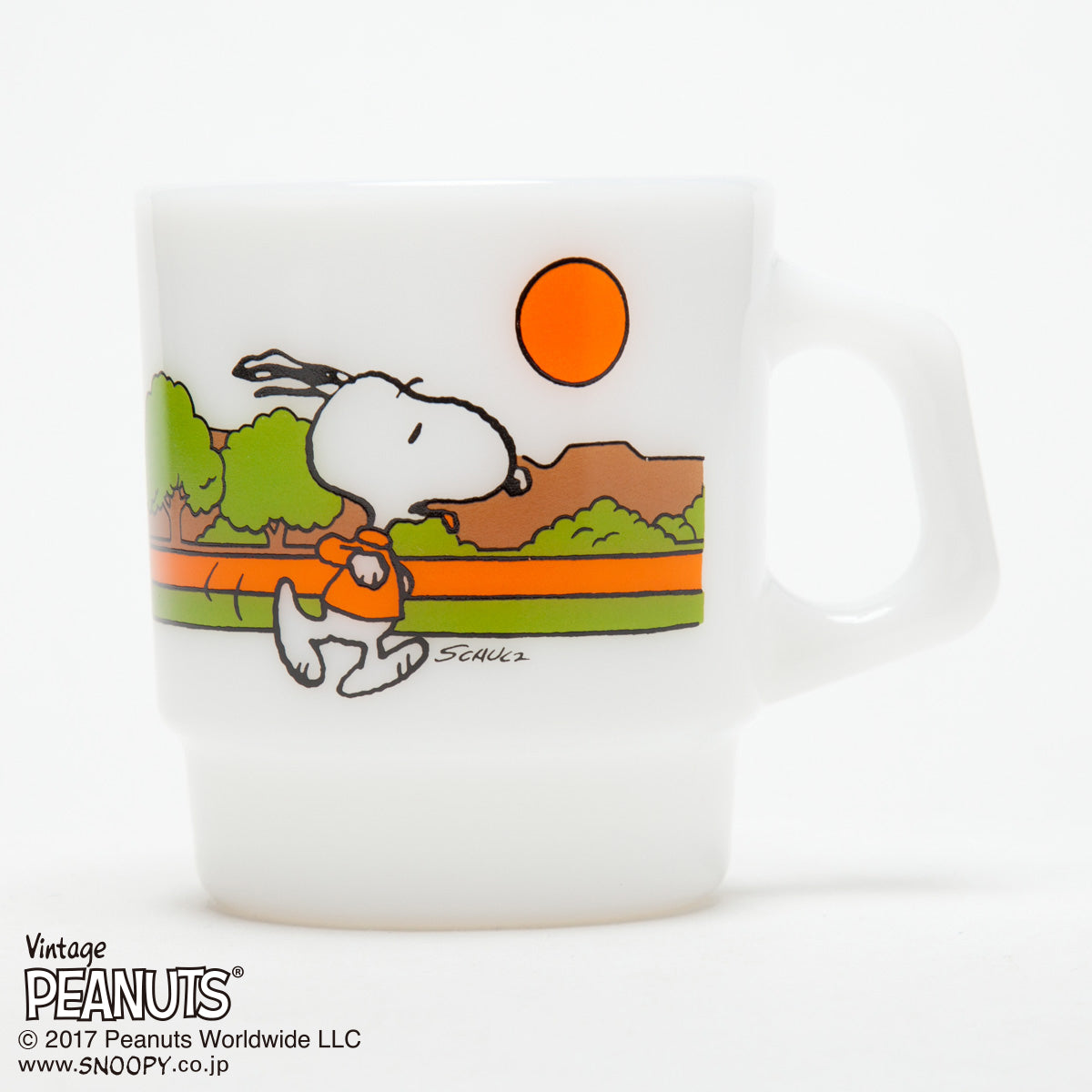 Fire-King スタッキングマグ Peanuts ランニング – Fire-King Japan