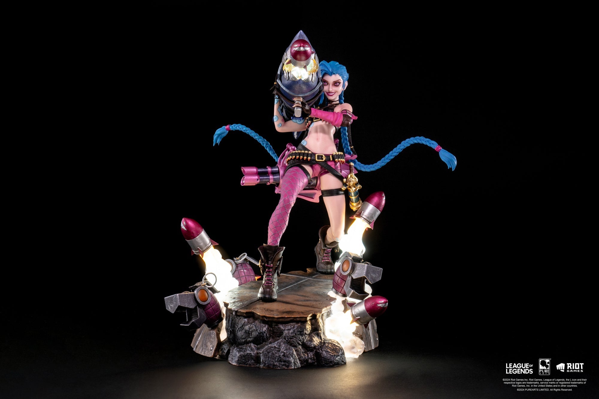 League of Legends - Jinx 1-6 Scale - Statue – IGN Store