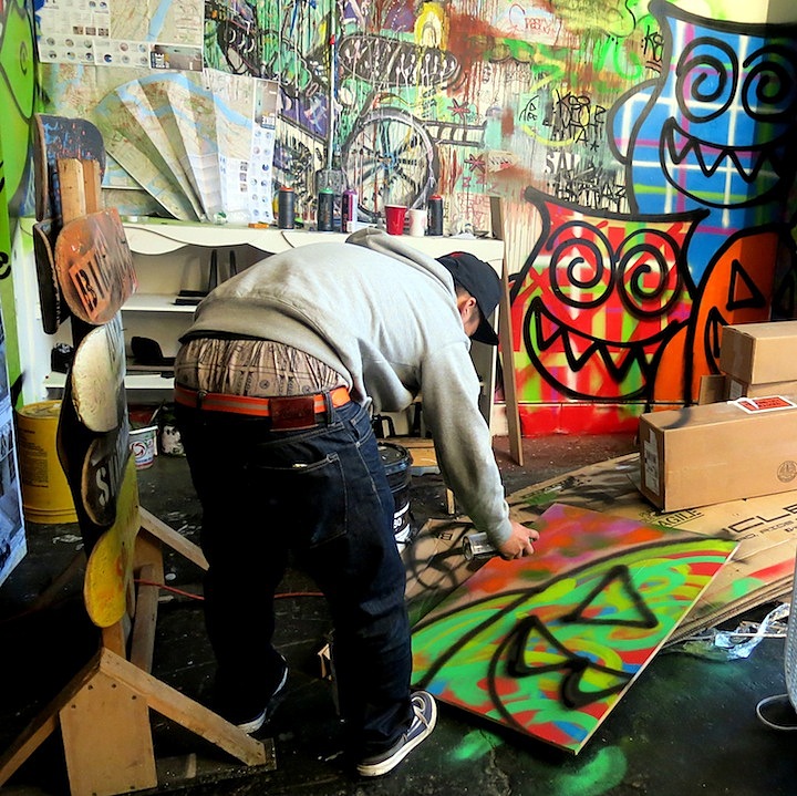 An interview with Crasty about his street art and exhibit at NBKC