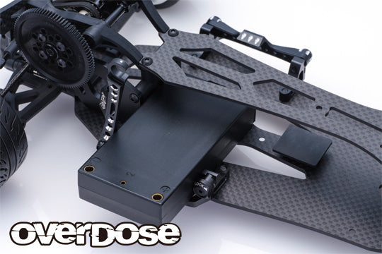 Aluminum BATTERY HOLDER Type-2 for GALM (RED PURPLE BLACK
