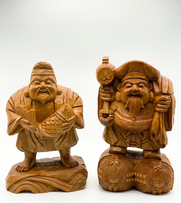 恵比寿大黒 日本彫 - さぬき秀芸