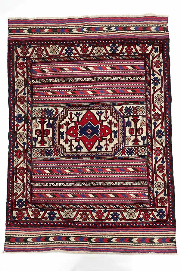 アフガニスタン絨毯 約100cm x 145cm｜SATHI RUGS