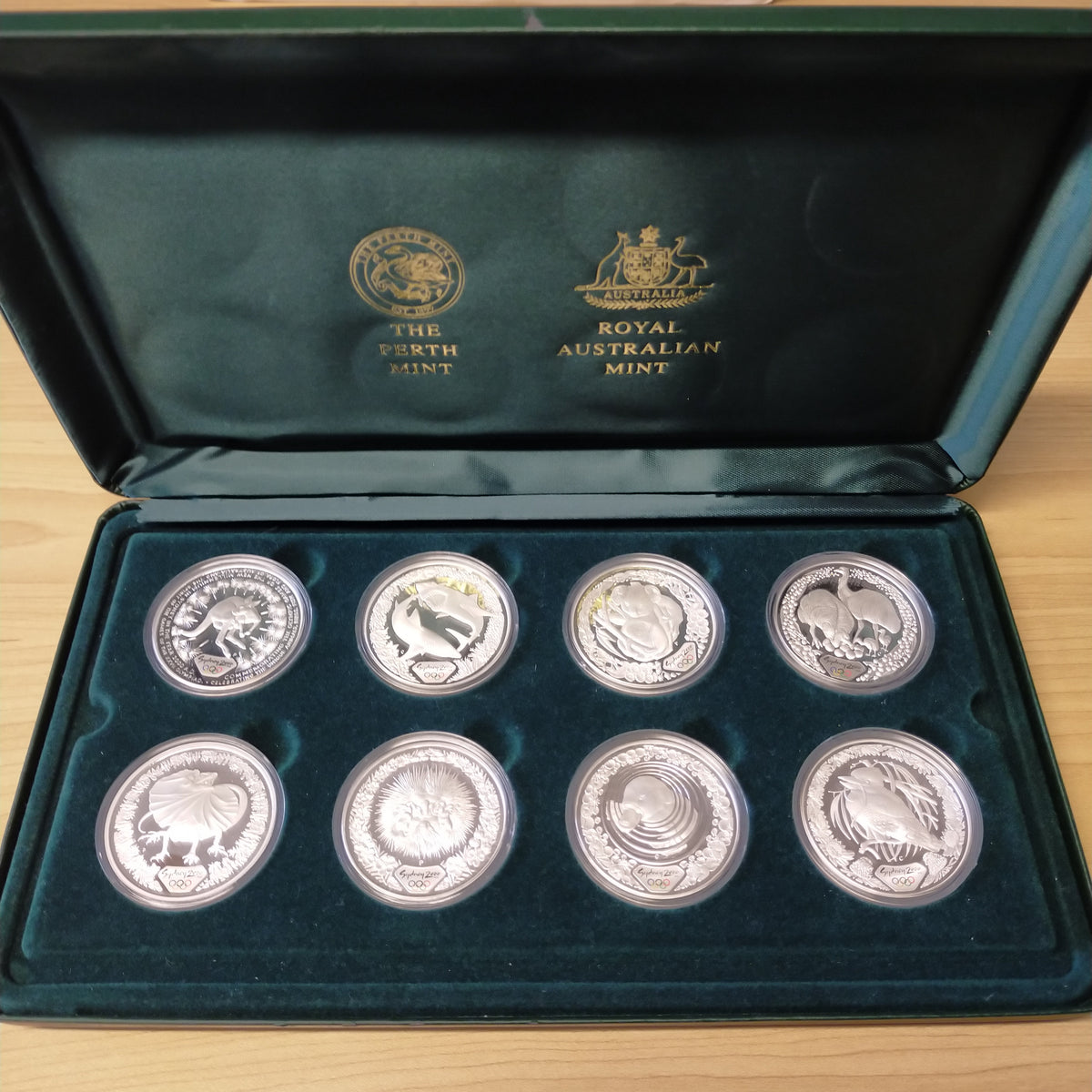 Australia 2000 Royal Australian Mint Perth Mint $5 Sydney Olympics