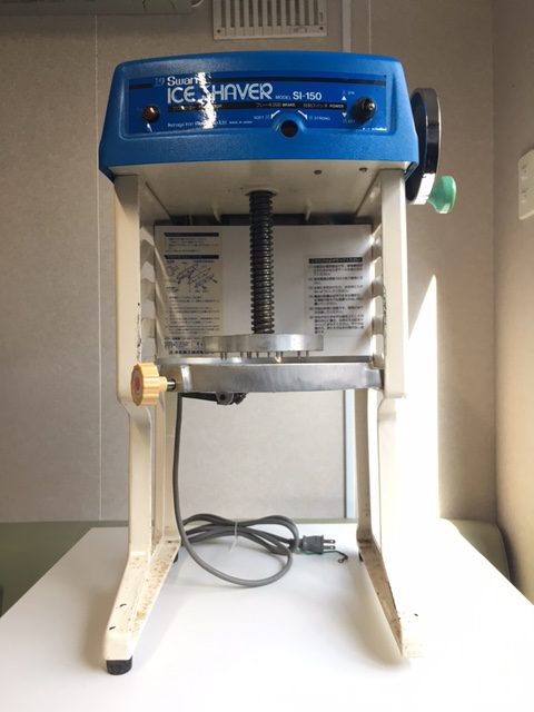 動作確認済み/美品・良品】 池永鉄工㈱ Swan/スワン SI-150 スワン氷削
