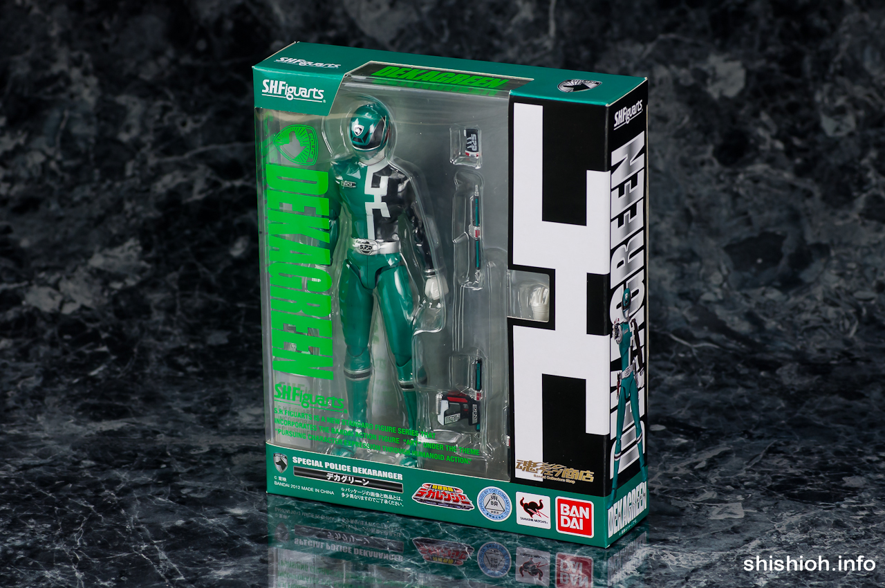 レビュー】 バンダイ 魂ウェブ商店 S.H.Figuarts デカグリーン [特捜