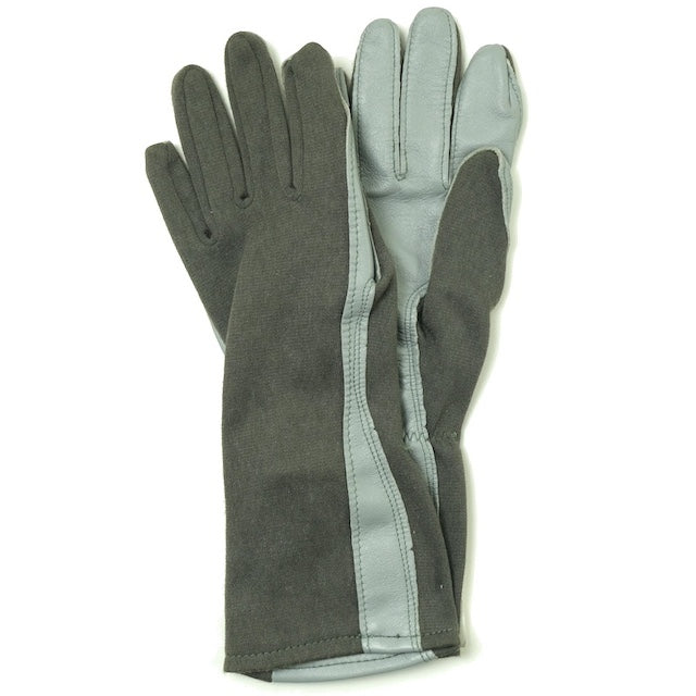 US（米軍放出品）NOMEX パイロットグローブ GREEN [NOMEX SUMMER
