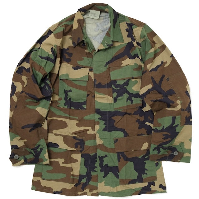 US（米軍放出品）BDU ジャケット ウッドランド リップストップ [未使用