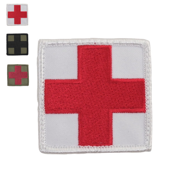 Military Patch（ミリタリーパッチ）Medical Cross 赤十字 [大／5cm