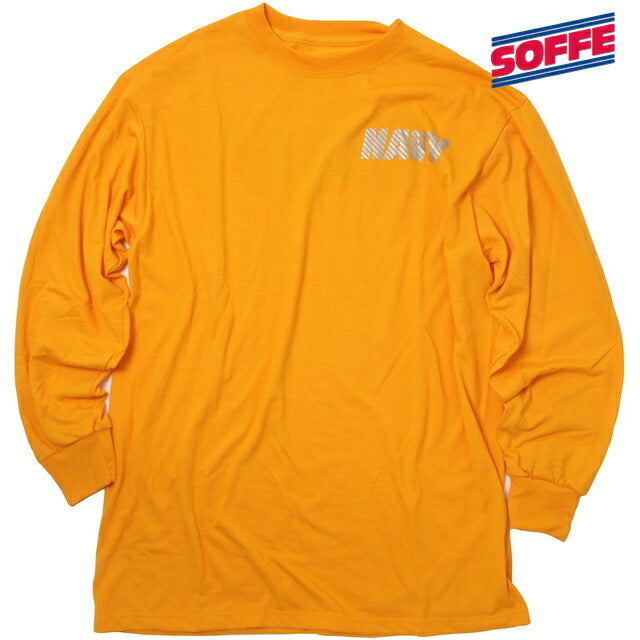 SOFFE（ソフィー）NAVY PT LS TEE ロングスリーブTシャツ [968MN][GOLD