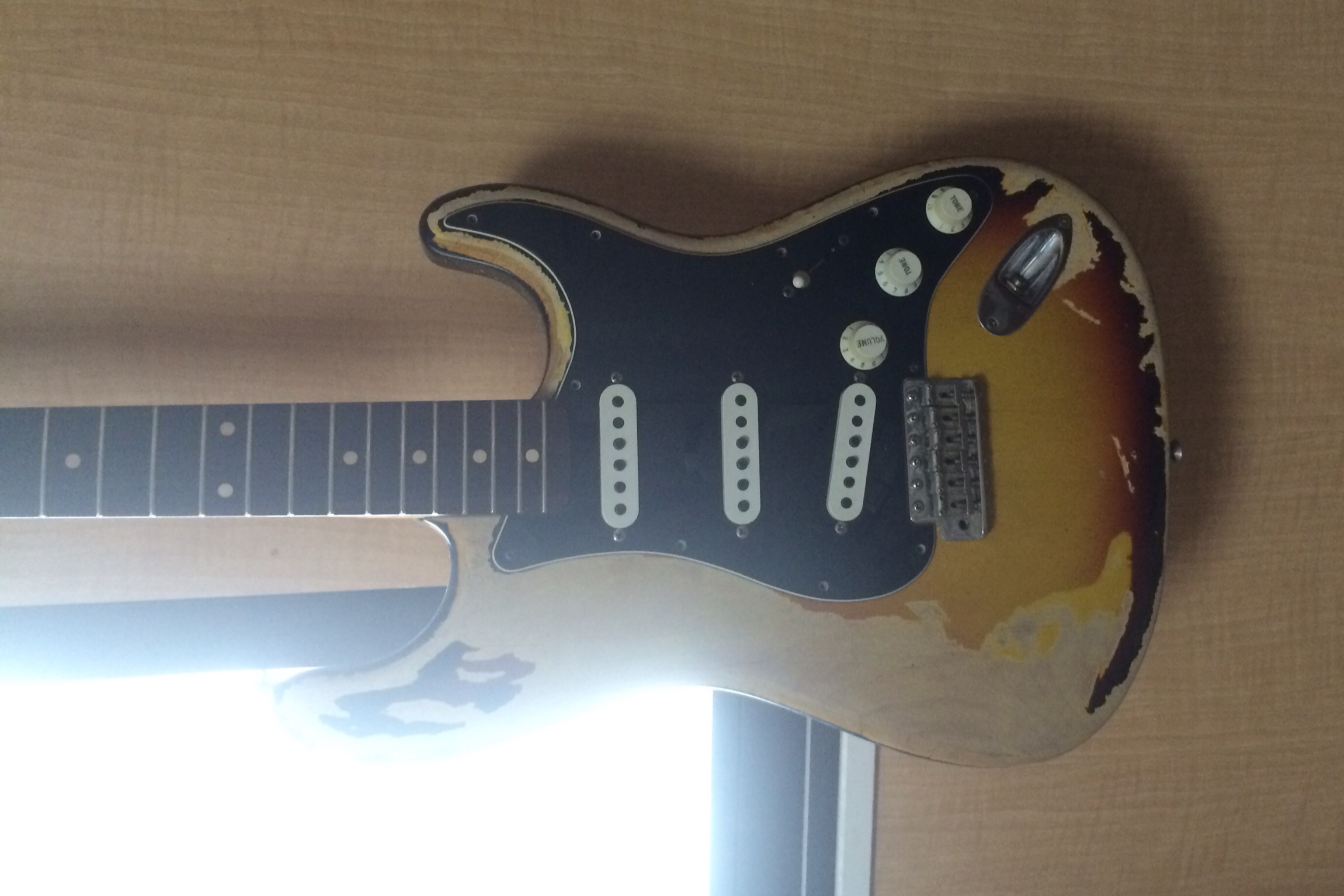 SRVヘビーレリック Fender CS｜ギターリペア・ギター修理専門店｜大阪