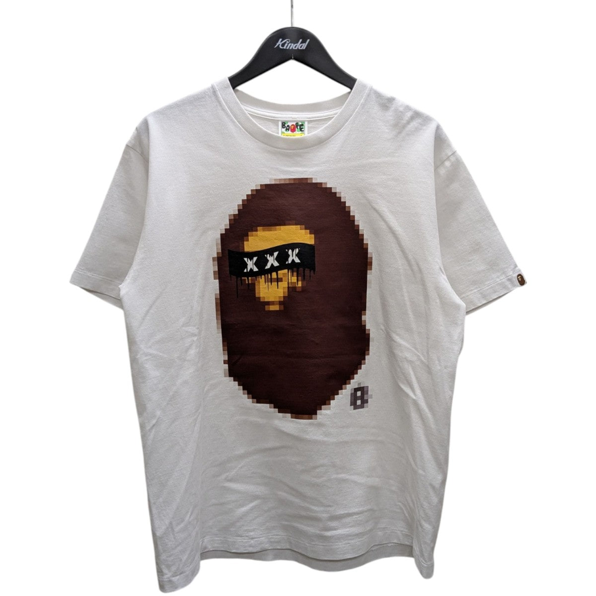 A BATHING APE×GOD SELECTION XXX APE HEAD TEEプリントTシャツ