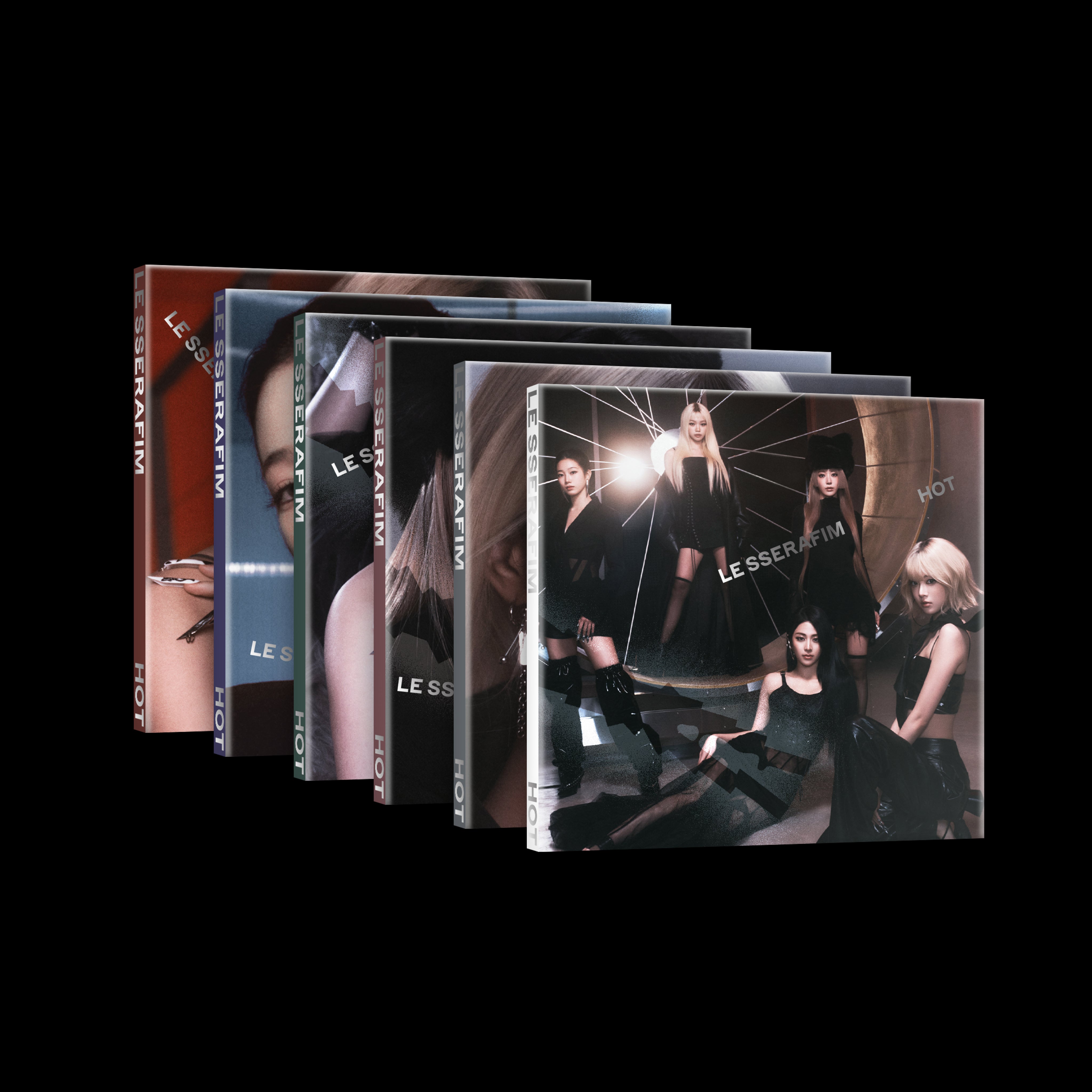 5th Mini Album 'HOT' (COMPACT ver.) - LE SSERAFIM Official Store