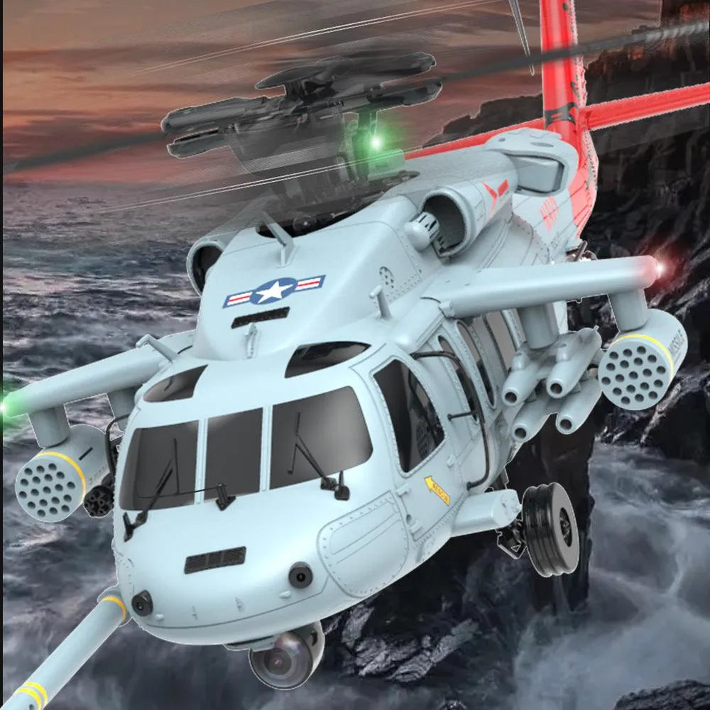 Yuxiang F09-H SH60 Black Hawk 1/47 Scale RC Helicopter – Makerfire