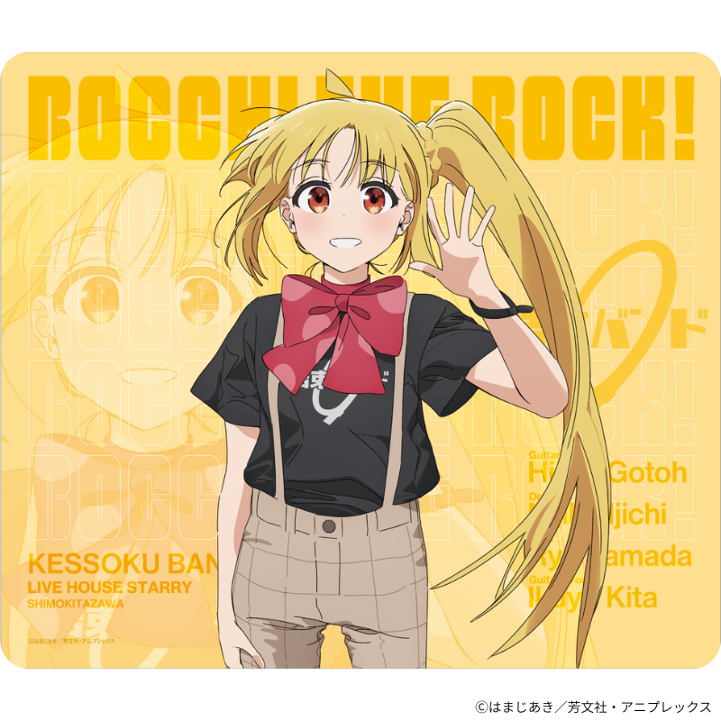 アニメ『ぼっち・ざ・ろっく！』×「Astromeda」ゲーミングマウスパッド