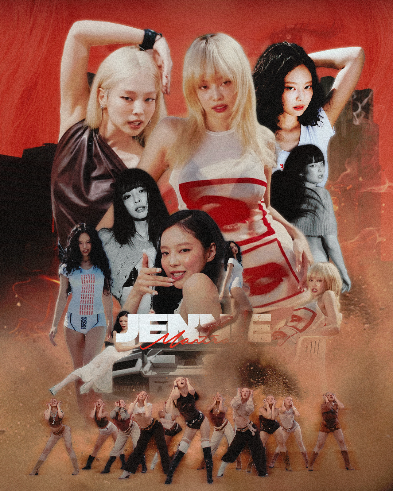 jennie - mantra - poster – Musaa Studios
