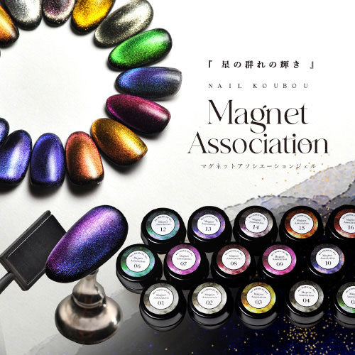 全16色セット】カラーマグネット 星の群れ Magnet Association