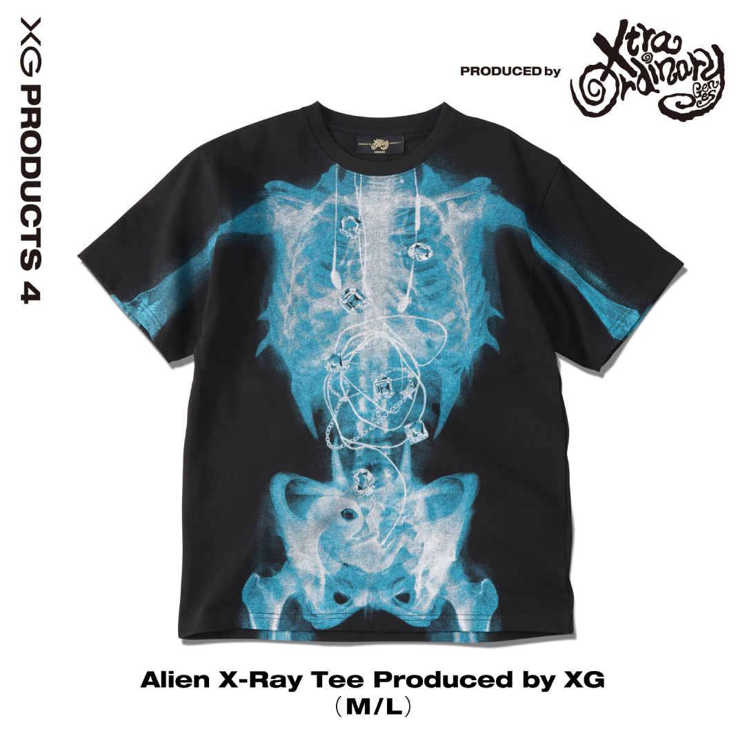 Alien X-Ray Tee Produced by XG（M / L） – XGALX OFFICIAL SHOP