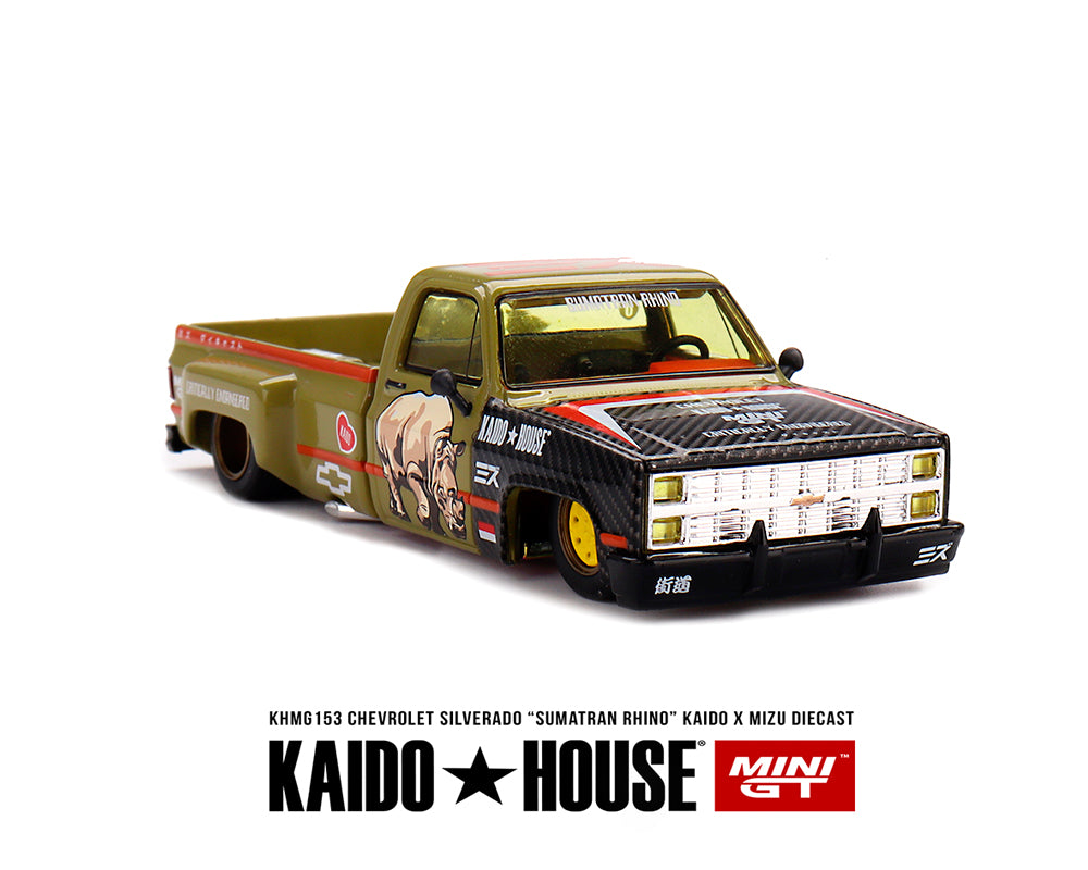 Kaido House x Mini GT x Mizu Diecast 1:64 Chevrolet Silverado