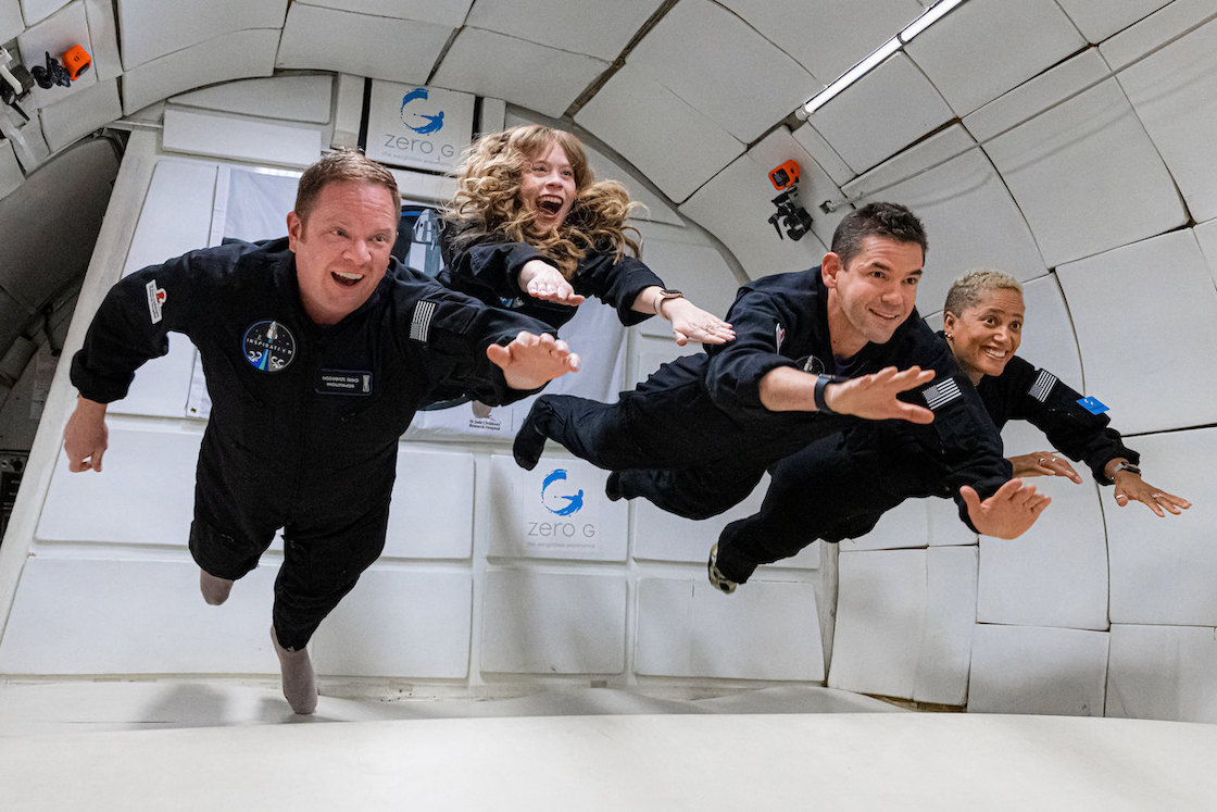 All-civilian flight to orbit blazes new trail for charity with