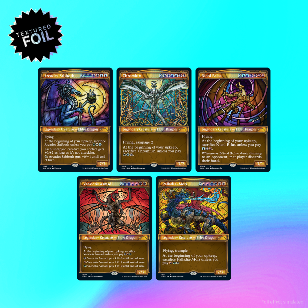 Showcase: Dominaria United Stained Glass Textured Foil Edition