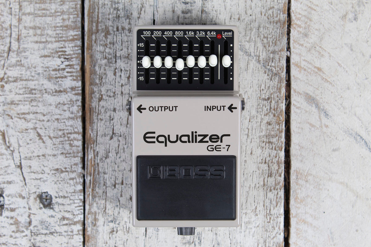Boss GE-7 7 Band EQ Equalizer Pedal Electric Guitar Equalizer