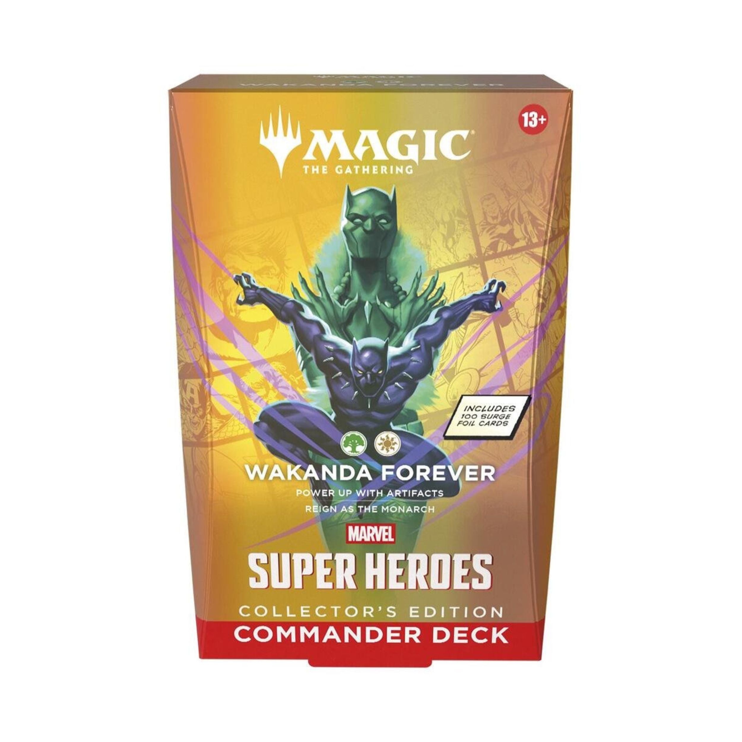 MTG Marvel Super Heroes Wakanda Forever CE Commander Deck - Ready