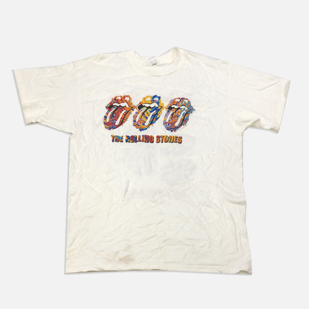 Vintage 2002/03 White Rolling Stones T Shirt – The Era NYC