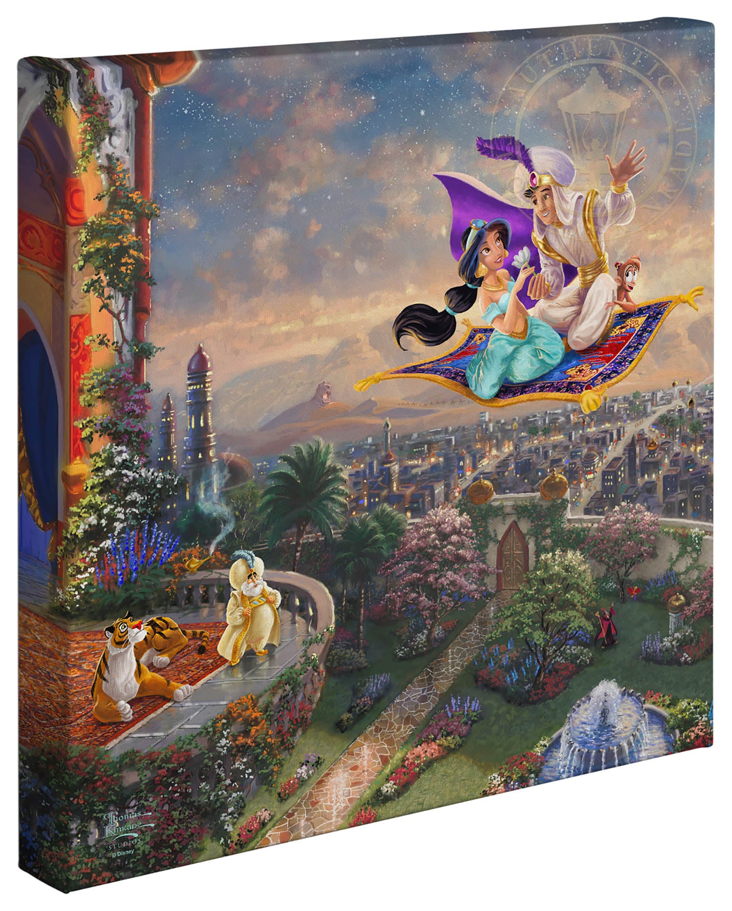 Aladdin Magic Carpet Ride Disney Art Gallery Wrapped Canvas 14